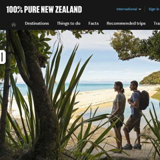 Tourism New Zealand uses TourWriter