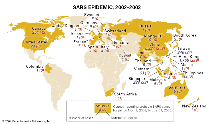 SARs epidemic