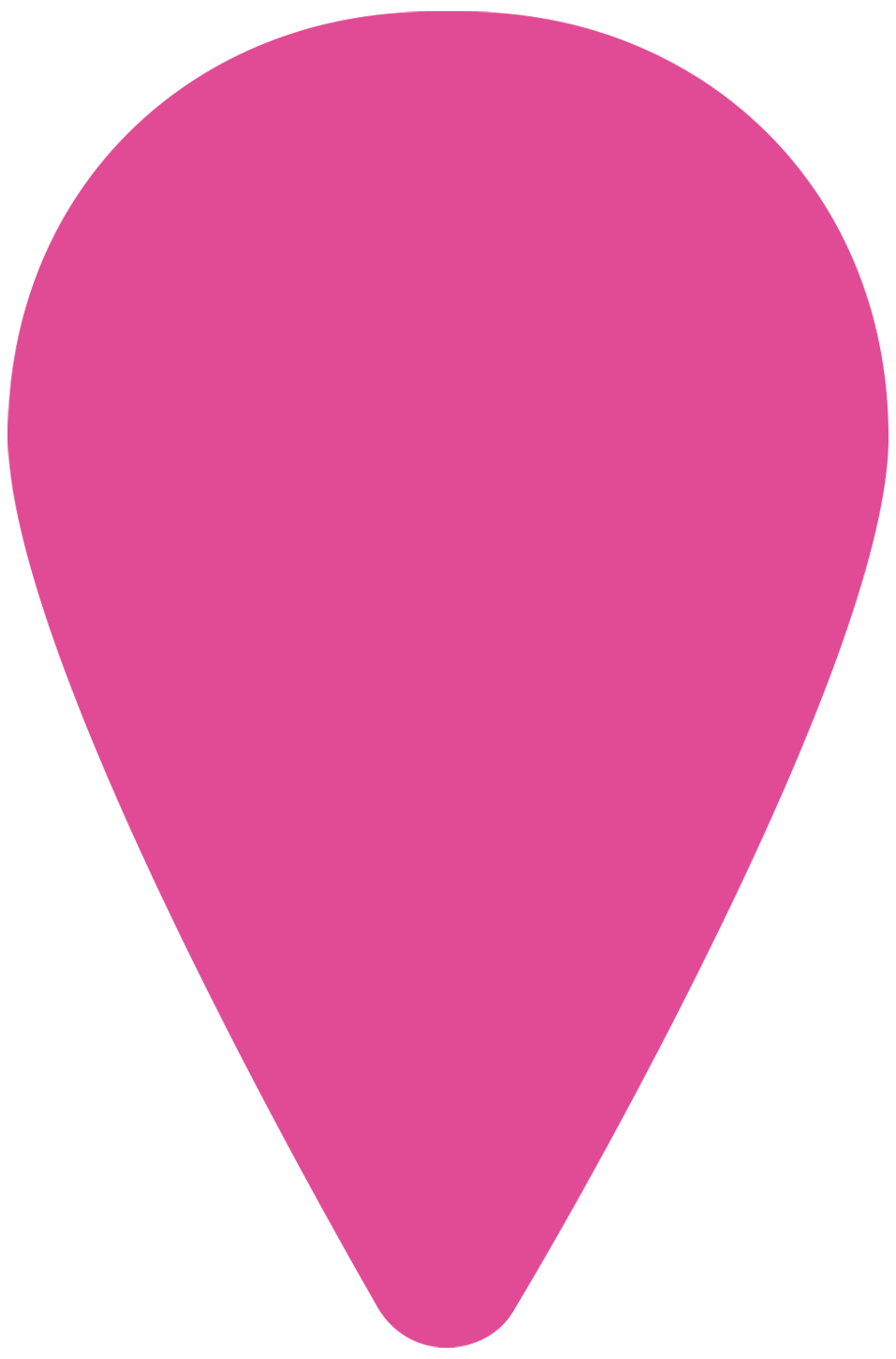 Pink location marker